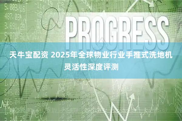 天牛宝配资 2025年全球物业行业手推式洗地机灵活性深度评测