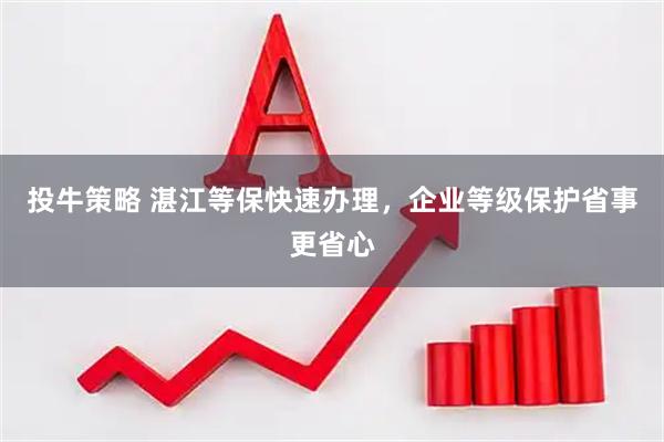投牛策略 湛江等保快速办理，企业等级保护省事更省心