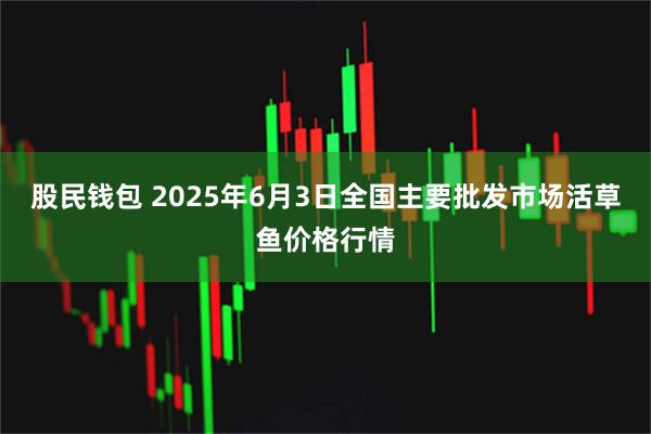 股民钱包 2025年6月3日全国主要批发市场活草鱼价格行情