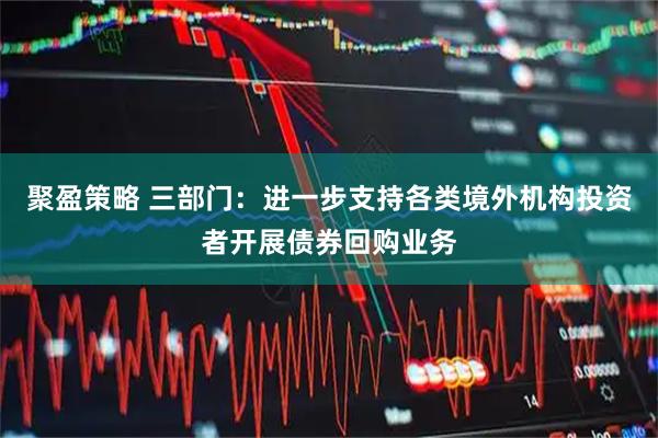 聚盈策略 三部门：进一步支持各类境外机构投资者开展债券回购业务
