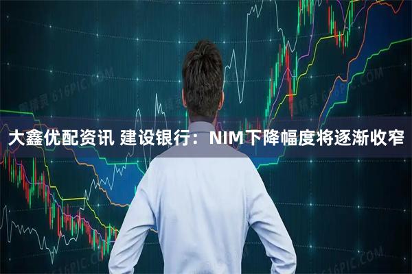 大鑫优配资讯 建设银行：NIM下降幅度将逐渐收窄